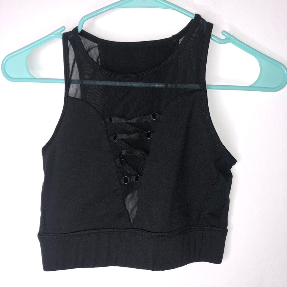 Laced Sports Bra